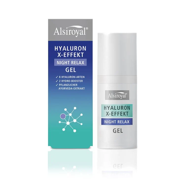 Alsiroyal - HYALURON X-EFFEKT Night Relax Gel 30 ml