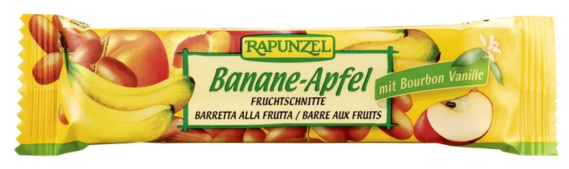 Rapunzel - Fruchtschnitte Banane-Apfel bio, 40g