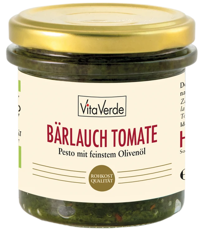 Vita Verde - Heldenkraut Bärlauch-Tomate-Pesto bio, 140g
