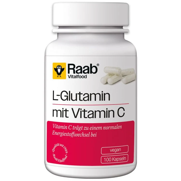 Raab Vitalfood - L-Glutamin 340 100Kps.