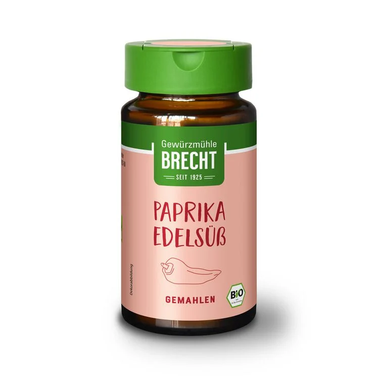 Brecht - Paprika gemahlen edelsüß bio im Glas, 45 g
