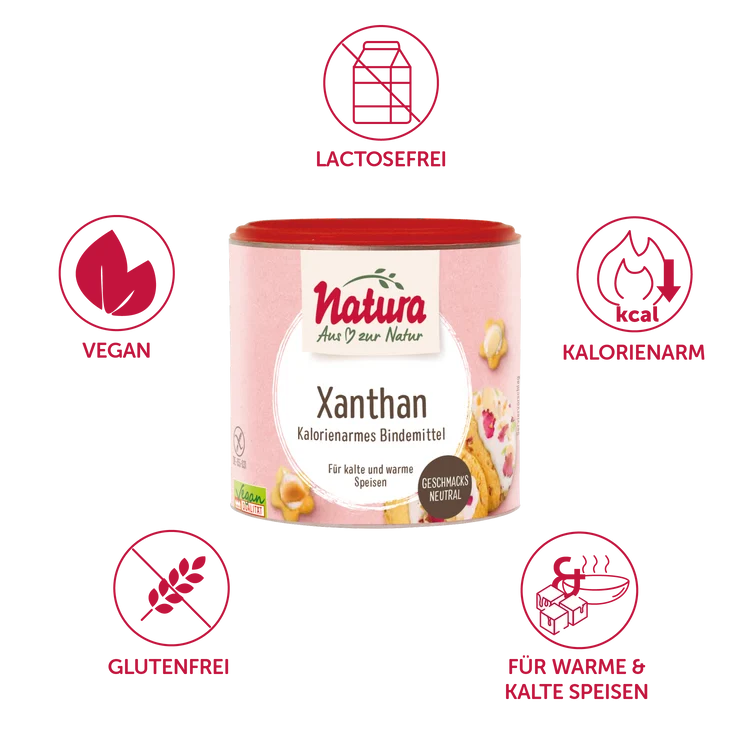 Natura Xanthan Bindemittel glutenfrei 100g