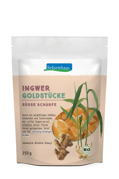 Reformhaus - Ingwer Goldstücke bio 250g