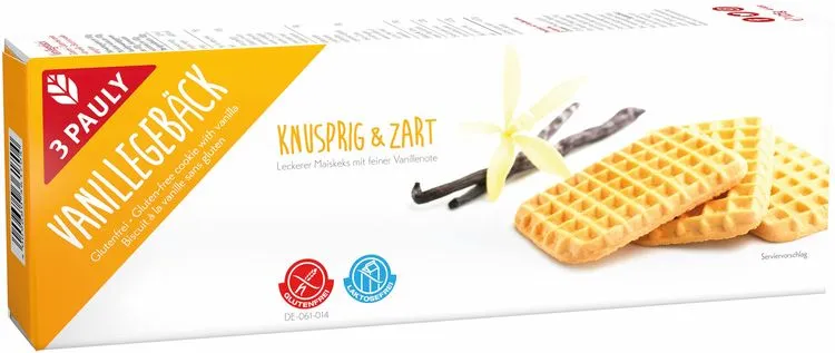 3-Pauly - Vanillegebäck 125g