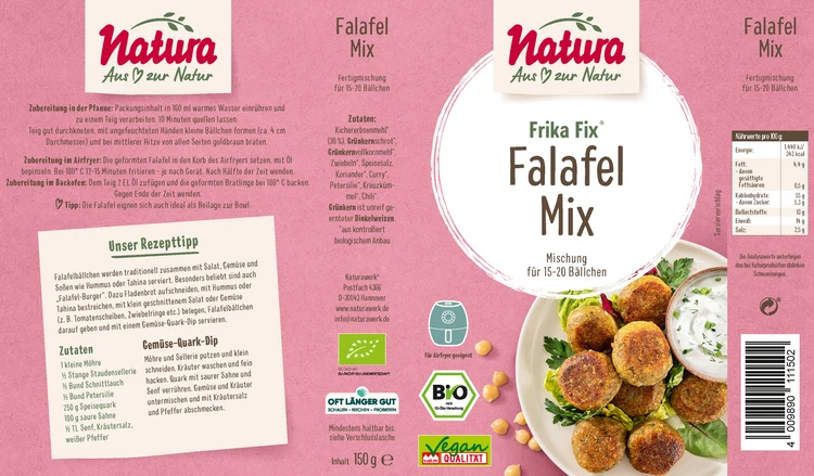 Natura - Frika Fix Falafel bio 150g