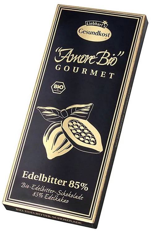 Liebharts - Amore Bio Edelbitter 85% 100g