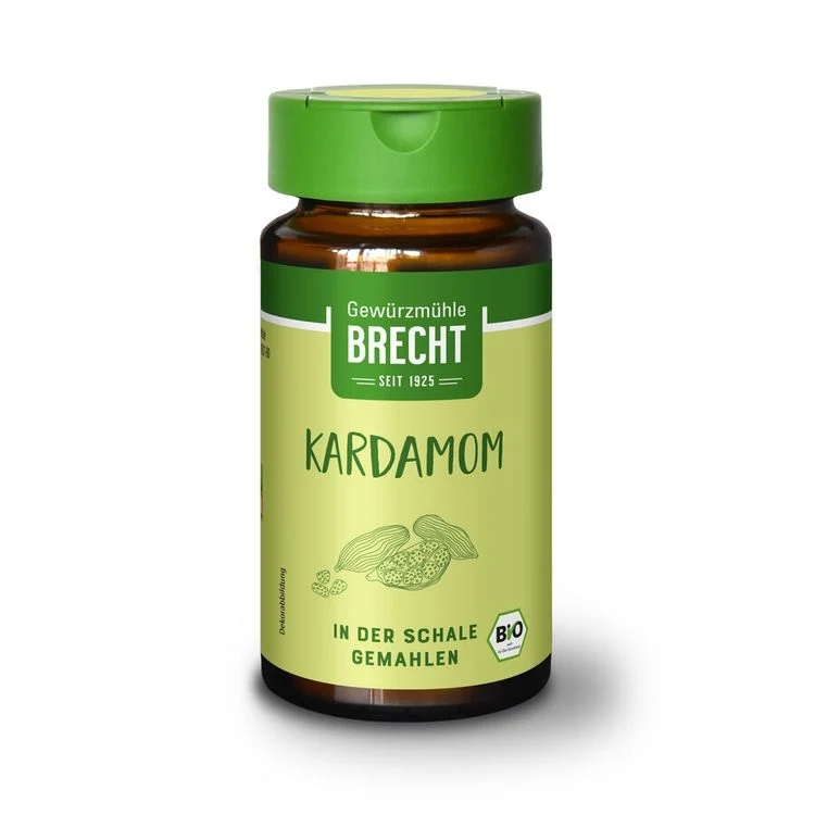 Brecht - Kardamom gemahlen bio im Glas 30g