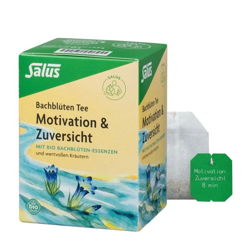 Salus Bachblüten Tee Motivation & Zuversicht BIO, 15 FB